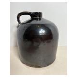 Dark Brown Stoneware Jug