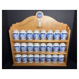 Pillsbury Danbury Mint Spice Set 19"x3"x19"H