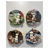 Pillsbury Danbury Mint 7" Dia 3D Plates