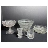 Vintage Bowls & Crystal Toothpick Holder