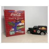Vintage Coca Cola Die Cast Truck & Book