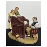Norman Rockwell Porcelain Figurine 7"
