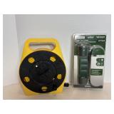 Bayco Extension Cord with Reel & Timer Yard Stake