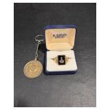 10K Masonic Ring & Masonic Key Ring