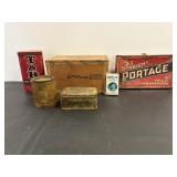 Vintage Collectible Tobacco Tins