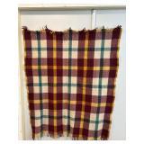 Plaid Throw 46"x57" & Leopard Throw 53"x41"
