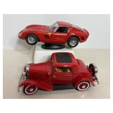 1962 Ferrari 250GT Burago & 1932 Ford  Coupe