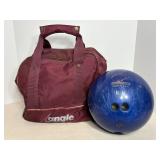 EBonite Bowling Ball & Bag