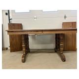 Vintage Table 63"x40" Plus 2 Leaves
