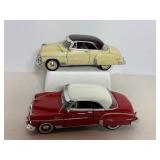 Vintage 1950 Chevy Belairs 1:24