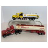 Vintage Shell Gas Tanker Trucks