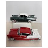 Vintage Chevy1957 Belair & 1955 Belair 1:24