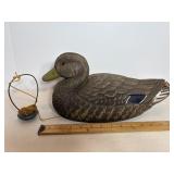 Vintage General Fibre Co Duck Decoy damaged