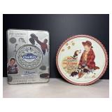 Norman Rockwell & Oreo Tins