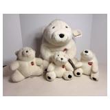Plush Coca Cola Polar Bears