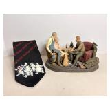 Coca Cola Figurine & Tie