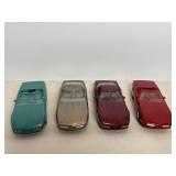 Vintage Plastic Promotional Model Corvettes 1:24
