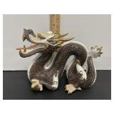 Vtg Otagiri Japan dragon 9"W x 6"H