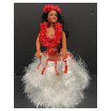 Vtg "Sweet Leilani" dancing hulu doll musical batt