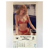 Vtg 1989 Tom Meyer V-8 Ford swimsuit calendar