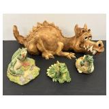 Vtg Dream dragons & wood dragon