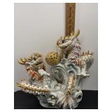 Vtg Porcelain dragon figure othen referred to as..