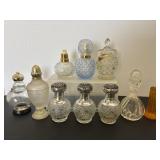 Misc Avon collectable bolles 4"-5"H