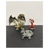 Misc Pewter figurine Dragons