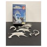 Silver Dragon model (assembly required)