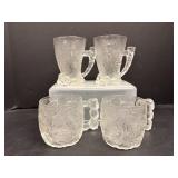 Vtg Flintstones mugs McDonald