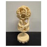 Chinese carved puzzle ball