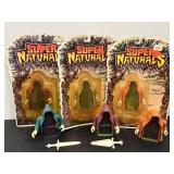 Vtg Super Naturals Hologram figures
