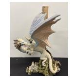 Vtg Enchantica Fantasy dragon figurine