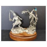 Ray Lamb Perth pewter figurine 7"W x4"D x7"H