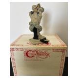 Enchantica "tuatara winter witch" 8"H