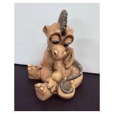 Vtg World of Krystonia Owhey dragon