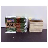 Vtg (23) packs of Desert Storm cards & other loose