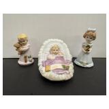 Enesco figures growing up girls