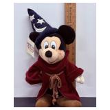 Vtg Disney "Sorcerer Mickey" 12"H