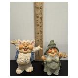 Vtg World of Krystonia Wodema & Trumph Troll