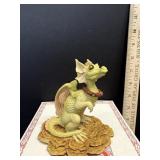 Vtg Enchantica Ratterjack sleeping dragon