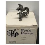 Vtg Perth Pewter AC-02 Dragon 1.5"H