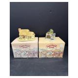 Vtg 1980 Rose Cottage & 1992 The Shires...