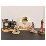Vtg Lilliput "Waterside Mill" & Victorian Village
