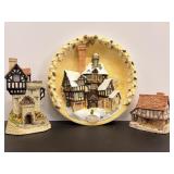 Vtg David Winter "Little Market", "The Original...