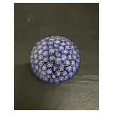Murano Milliefiori glass paperweight
