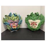 Ceramic masks - male mask needs finishing...