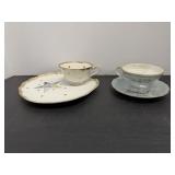 Vtg snack plate & coffee cup from order of ...