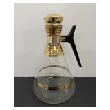 Vtg Inland Glass Co. Mid-Century modern coffee....