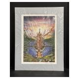 Vtg Limited Edition "Throne Citadel by John J.....